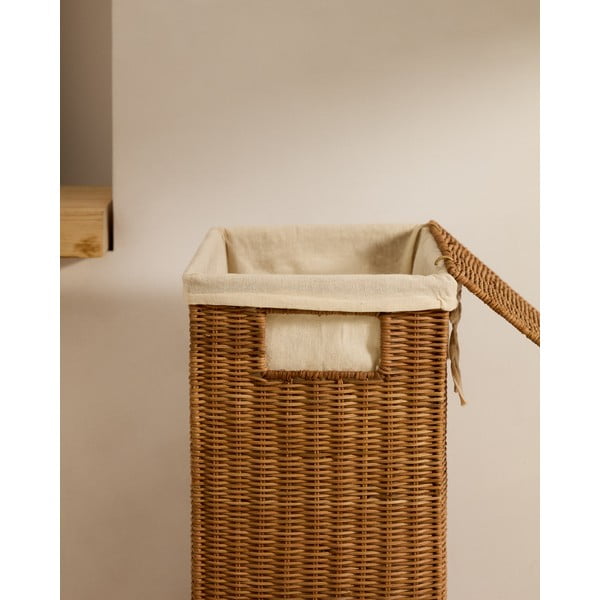 Rotangist pesukorvid 2tk komplektis Indali - Kave Home-image-3