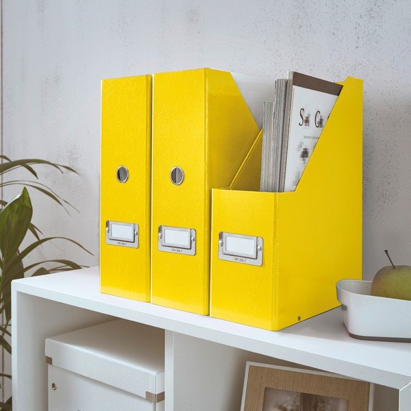 Kollane kartongist dokumentide korraldaja Click&Store - Leitz-image-1