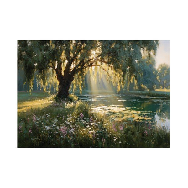 Maal 113x85 cm Sunlit Willow - Styler