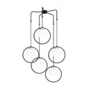 Mustast metallist rippvalgusti Opviq lights Satyros - Opviq lights