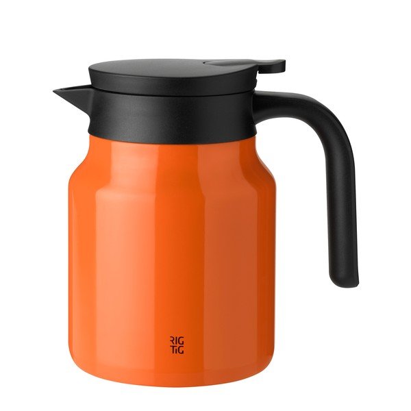 Oranž roostevabast terasest termoskann 900 ml Therm-It - RIG-TIG