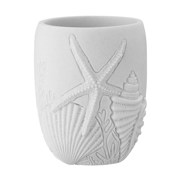 Valge polüresiinist hambaharjaklaas Maloto - Wenko-image-3