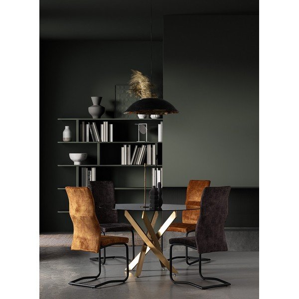 Roheline polsterdatud söögitool Thelma - Bizzotto-image-1