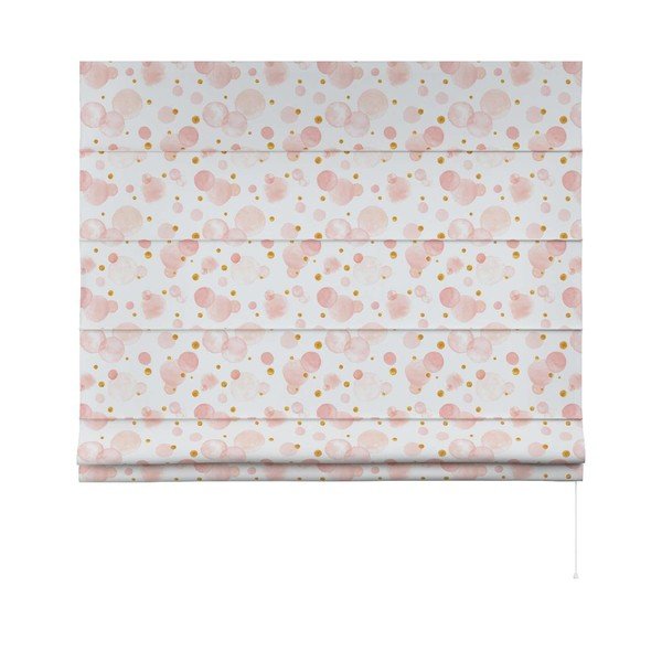 Valge ja roosa laste ruloo 170x160 cm Magic - Yellow Tipi-image-3