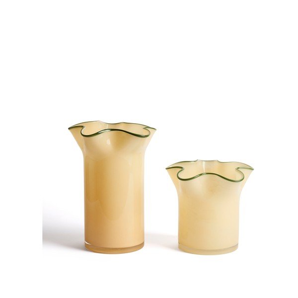 Kollane klaasist vaas (kõrgus 31 cm) Endasi - Kave Home-image-4
