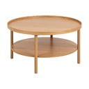 Ümmargune tammespoonist diivanilaud ø 80 cm Banbury - Actona