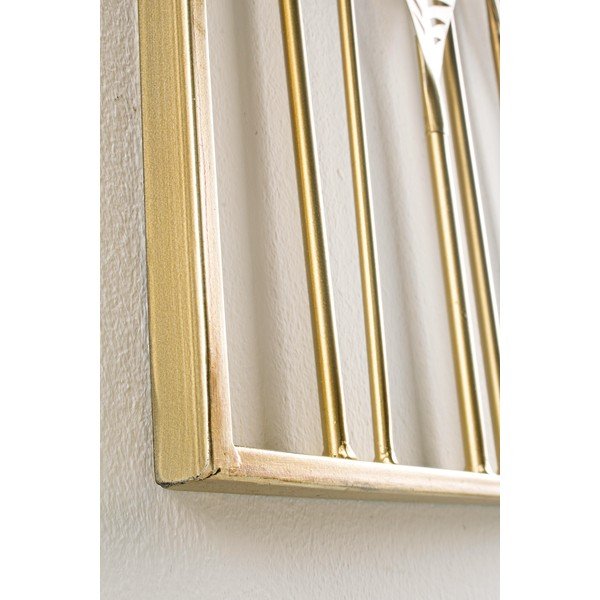 Metallist seinakaunistus 52,5x95 cm Adhira - Bizzotto-image-4