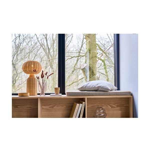 Heleroosa klaasvaas (kõrgus 24 cm) Drum - Villa Collection-image-1