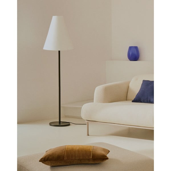 Tumeroheline põrandavalgusti tekstiilist varjuga (kõrgus 153 cm) Navat - Kave Home-image-3