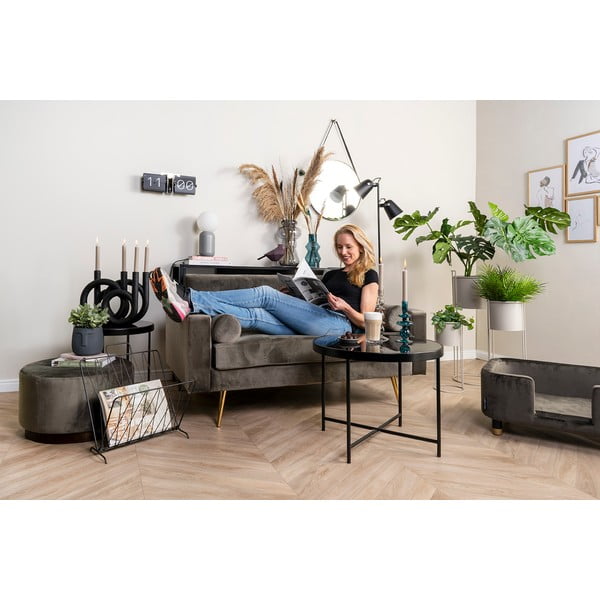 Pruunist klaasist vaas, kõrgus 35 cm Morgana - PT LIVING-image-1