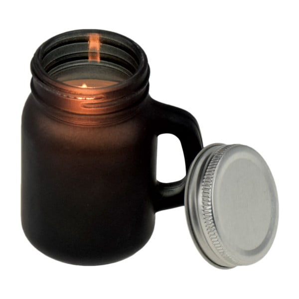 Černý svícen Incidence Mini Candle Jar 