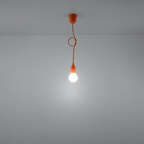 Oranž ripplamp ø 5 cm Rene - Sollux-image-2