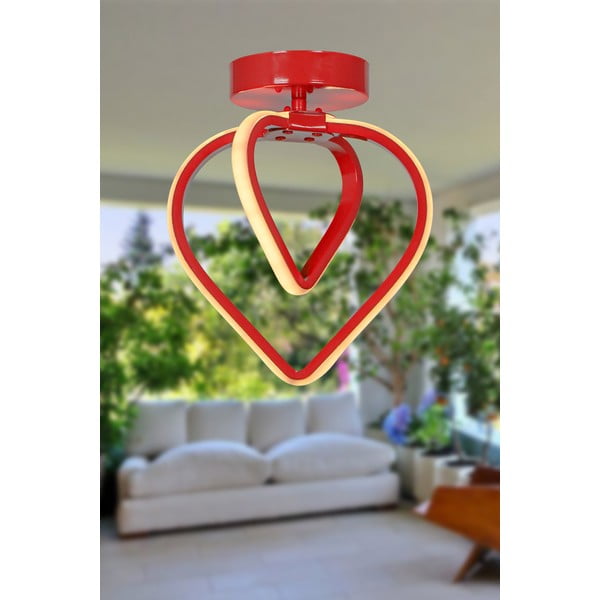 Punane metallist LED laevalgusti Sevinc - Squid Lighting-image-1