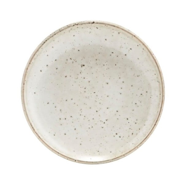 Béžový dezertní talíř z kameniny House Doctor, ø 15,2 cm