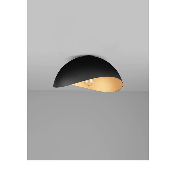 Matt must/kuldne metallist laelamp Opsi - Nova Luce-image-3