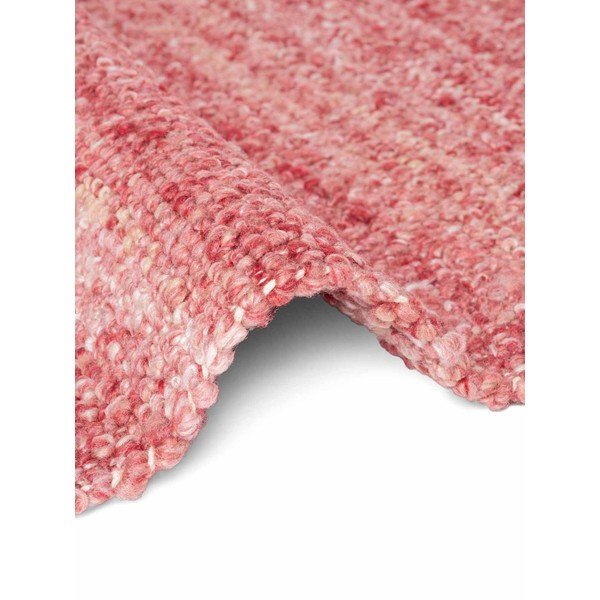 Tume roosa käsitsi kootud bukleekangast vaip 80x200 cm Notting Hill Portobello - Ted Baker-image-3