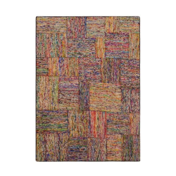 Barevný hedvábný koberec s bílými vláknyThe Rug Republic Silk Lane, 230 x 160 cm
