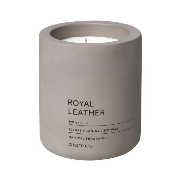 Lõhnastatud sojaküünal, põlemisaeg 55h Fraga: Royal Leather – Blomus