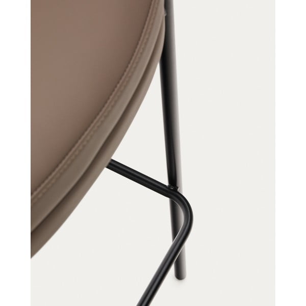 Pruun baaritool (istme kõrgus 65 cm) Eamy - Kave Home-image-2