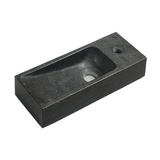 Must kivi väike vannitoa valamu  38x14 cm Blok – Sapho
