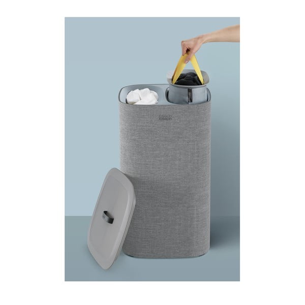 Hall tekstiilist pesukorv , 60 l Tota - Joseph Joseph-image-3