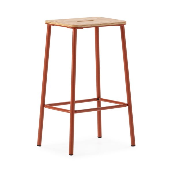 Tellisevärvi baaritoolid 2tk komplektis (istme kõrgus 65 cm) Abba - Marckeric