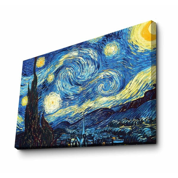 Seinareproduktsioon lõuendil , 100 x 70 cm Vincent Van Gogh - Wallity-image-2