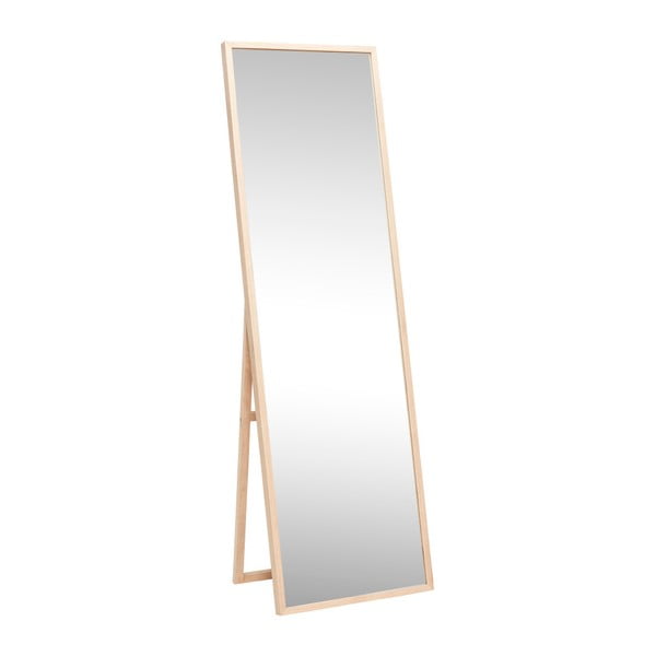 Volně stojící zrcadlo Hübsch Oak Floor Mirror, 52 x 167 cm