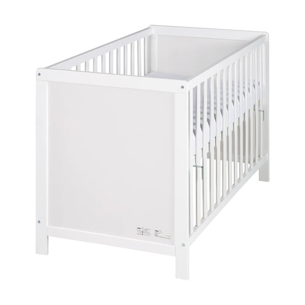 Valge võrevoodi 60x120 cm - Roba-image-4