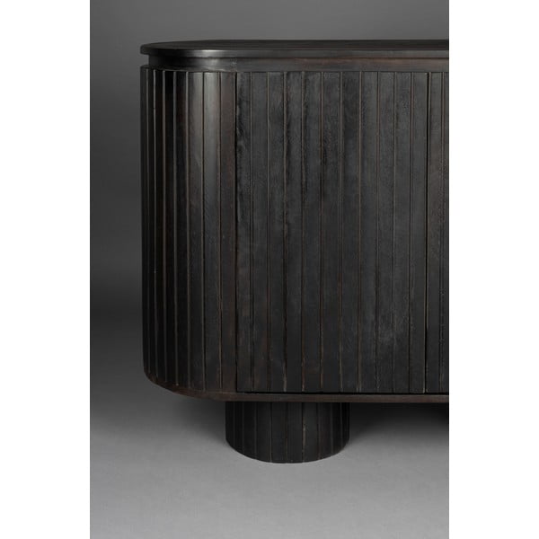 Tumepruun mangopuidust kapp 110x80x40 cm Kenji - Dutchbone-image-4