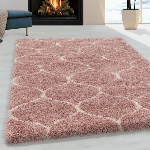 Roosa vaip 80x150 cm Salsa - Ayyildiz Carpets-image-1
