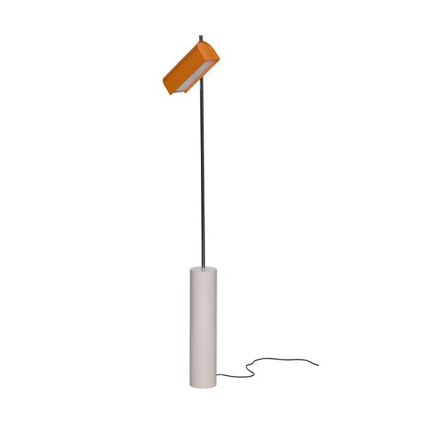 Oranž LED-põrandalamp hämardatav (kõrgus 160 cm) Reflector - Hübsch