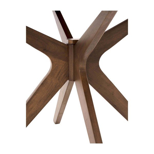 Jídelní stůl v ořechovém dekoru sømcasa Carmel, ⌀ 120 cm-image-3