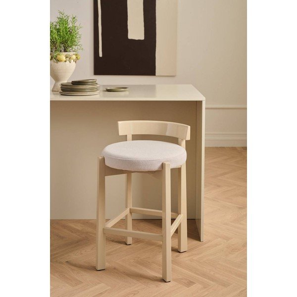 Beež polsterdatud baaritool (istme kõrgus 66 cm) Hugg - Ellos Home-image-1