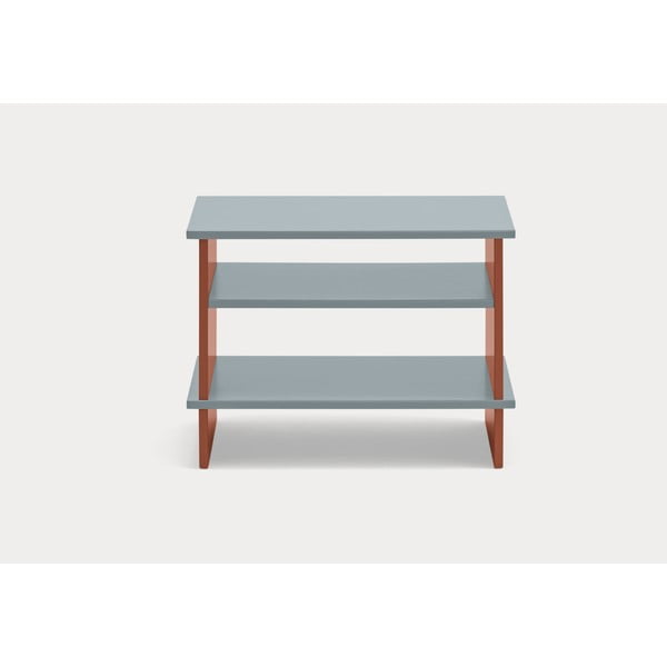 Tellisevärvi-hall riiulitega öökapp Inari - Teulat-image-2