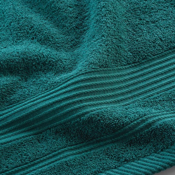 Tumeroheline puuvillane froteerätik 50x90 cm Tendresse - douceur d'intérieur-image-2