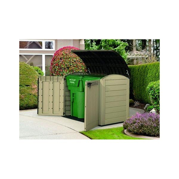 Beež plastikust aiakapp Store It Out - Keter-image-3