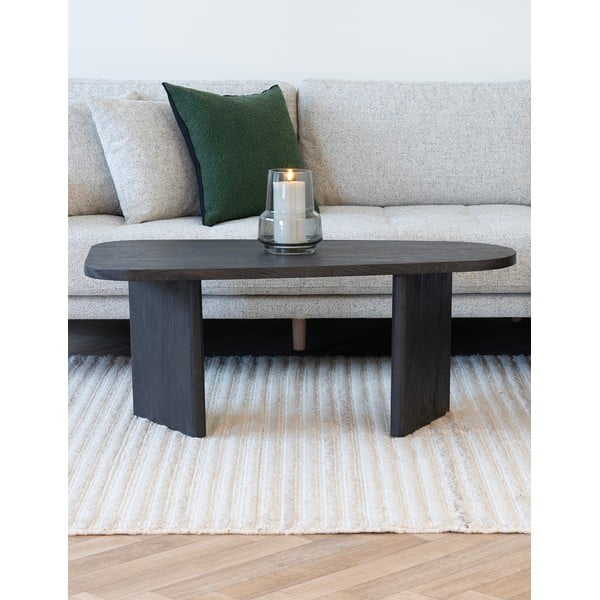 Tumepruun diivanilaud 50x100 cm Melo - House Nordic-image-1