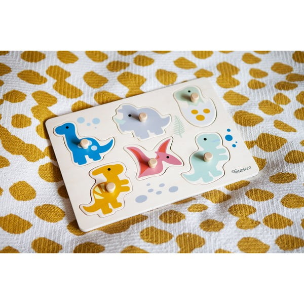 Puidust pusle (tükikeste arv 6) Dinosaurs - Kindsgut-image-4