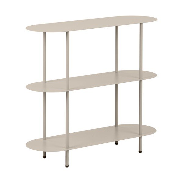 Beež metallriiul 90x81x31 cm Rieti - House Nordic-image-2