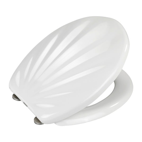 Valge WC-istekese lihtsa sulgemisega Premium , 45,5 x 38 cm Sea Shell - Wenko-image-2