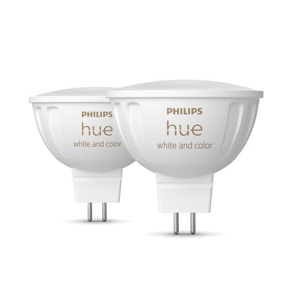 Nutipirnid 2tk komplektis GU 5,3, 6W White and color ambiance - Philips Hue