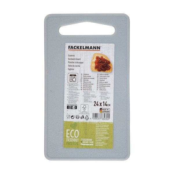 Hall lõikelaud Eco, 23,6 x 13,8 cm - Fackelmann-image-3