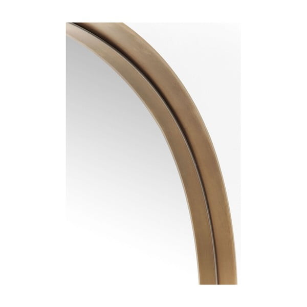 Vase värvi raamiga ümmargune peegel Round Curve, ⌀ 100 cm - Kare Design-image-2