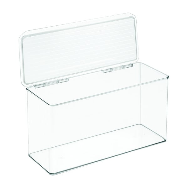 Läbipaistev kaanega hoiukarp , 14,5 x 34 cm Binz - iDesign-image-2
