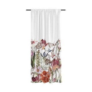 Puuvillasatiinist kardin 110x250 cm Floral - Butter Kings