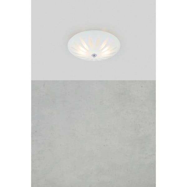 Valge laevalgusti klaasist varjuga Petal - Markslöjd-image-1