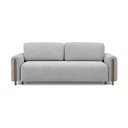 Helehall muudetav/koos panipaigaga bouclé‑tekstiilist diivan, 244 cm Arcadova – ELTAP