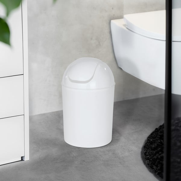 Valge prügikast Economic - Wenko-image-1