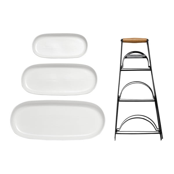 Kolmetasandiline magustoidualus Serve & Share - Ladelle-image-2